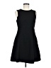 Forever 21 Plus Solid Black Cocktail Dress Size Med Plus - photo 1