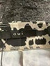 Oui Animal Print Gold Casual Pants Size 8 - photo 8