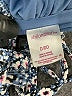 Xhilaration Floral Blue Swimsuit Top Size Fits all D/DD - photo 3