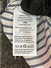 Madewell 100% Viscose Stripes Silver Short Sleeve Blouse Size L - photo 8