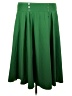 Belle Poque Solid Green Formal Skirt Size 2X - photo 1
