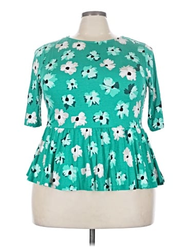 Elle 3/4 Sleeve Top (view 1)