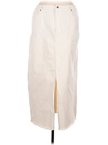 Ann Taylor LOFT Denim Skirt (view 1)