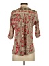 Tiny Brown 3/4 Sleeve Blouse Size S - photo 2
