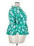 Elle Teal 3/4 Sleeve Top Size XXL - photo 4