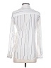 Express Stripes Ivory Long Sleeve Blouse Size XS - photo 2