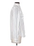Express Stripes Ivory Long Sleeve Blouse Size XS - photo 4