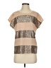 The Limited Metallic Tan Short Sleeve Top Size XS - photo 1