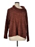 Status by Chenault Brown Turtleneck Sweater Size 0X (estimated) - photo 1