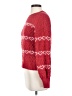Francesca's 100% Polyester Hearts Red Pullover Sweater Size XS - photo 5