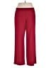 IMAN Solid Red Casual Pants Size 1X - photo 1