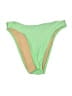 J.Crew Color Block Green Swimsuit Bottoms Size XXS - photo 1