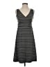 Eddie Bauer Stripes Gray Casual Dress Size S - photo 1