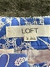 Ann Taylor LOFT 100% Cotton Print Blue Shorts Size 2 - photo 3