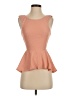 backSTAGE Orange Sleeveless Top Size S - photo 1