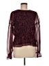 Express 100% Polyester Red Long Sleeve Blouse Size M - photo 1