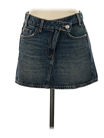 Zara Denim Skirt (view 1)