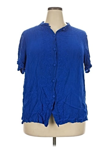 Sag Harbor Short Sleeve Blouse (view 1)