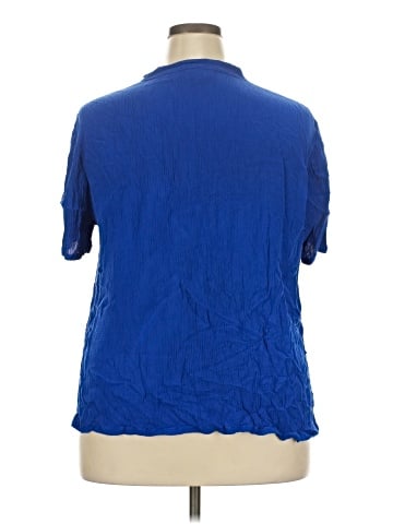 Sag Harbor Short Sleeve Blouse (view 2)