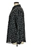 Mi ami Animal Print Black Long Sleeve Blouse Size XL - photo 5