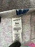 Carter's 100% Cotton Floral Gray Sweatpants 6-9 MO / 9 MO - photo 3