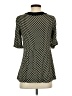 Zara Houndstooth Black Short Sleeve Blouse Size XS - photo 2