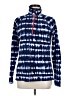 Eddie Bauer 100% Polyester Tie-dye Blue Fleece Size M - photo 1