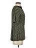 Zara Houndstooth Black Short Sleeve Blouse Size XS - photo 4