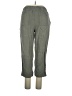 Purejill Solid Green Casual Pants Size M - photo 2