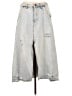 ONETEASPOON Gray Denim Skirt Size 30 waist - photo 1
