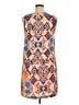 Rabbit Rabbit Rabbit Designs 100% Polyester Print Orange Casual Dress Size 14 - photo 2