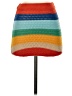 Unbranded Color Block Teal Casual Skirt Size S - photo 1
