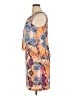 Rabbit Rabbit Rabbit Designs 100% Polyester Print Orange Casual Dress Size 14 - photo 5