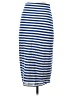 Milly Stripes Blue Casual Skirt Size S - photo 2