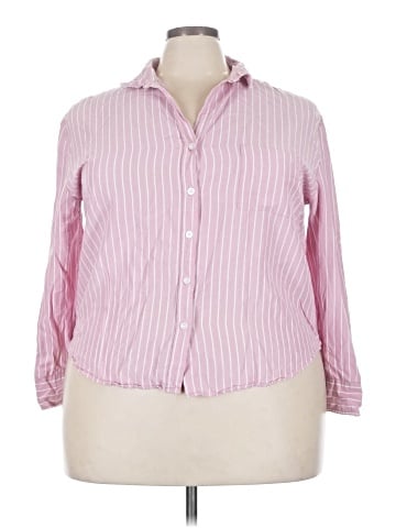 Jachs Girlfriend Long Sleeve Button-Down Shirt (view 1)