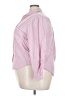 Jachs Girlfriend 100% Lyocell Stripes Pink Long Sleeve Button-Down Shirt Size XXL - photo 5