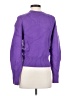 Vince. Purple Wool Pullover Sweater Size S - photo 2