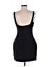 Zara 100% Polyester Solid Black Cocktail Dress Size L - photo 2