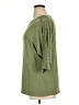 Belldini Green 3/4 Sleeve Top Size 1X - photo 5