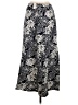 Talbots Paisley Blue Silver Casual Skirt Size P (petite) - photo 2