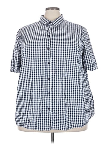 Catherines Short Sleeve Button-Down Shirt (view 1)