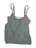 Next Stripes Gray Swimsuit Top Size Sm - Med (34B) - photo 1