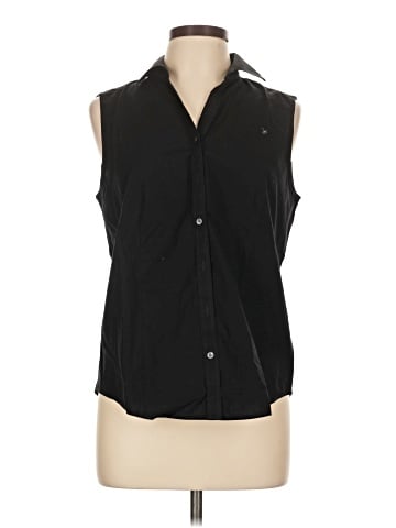 Talbots Sleeveless Button-Down Shirt (view 1)