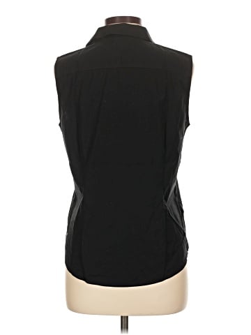 Talbots Sleeveless Button-Down Shirt (view 2)