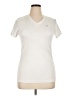 Layer 8 100% Polyester Ivory Short Sleeve T-Shirt Size XL - photo 1