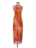 Zara Orange Cocktail Dress Size S - photo 1