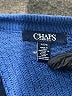 Chaps Blue Pullover Sweater Size L - photo 7