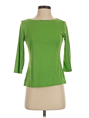 Talbots 3/4 Sleeve T-Shirt (view 1)