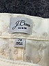 J.Crew 100% Cotton Print Ivory Jeans Size 29 waist - photo 7