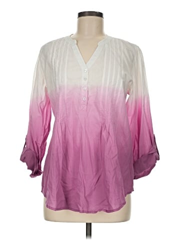 Collections etc. 3/4 Sleeve Blouse (view 1)